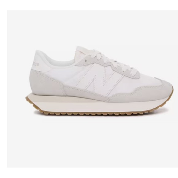 New Balance Women's 237 Casual Sneakers Whote Gray Retro Comfort Sporty size 8 - Picture 6 of 13